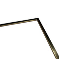Indramningsliste guld (med sort baggrund)